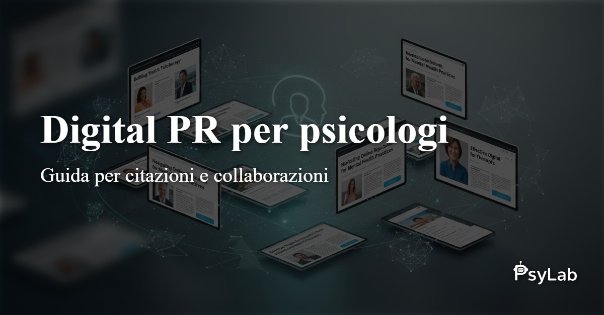Digital PR per psicologi