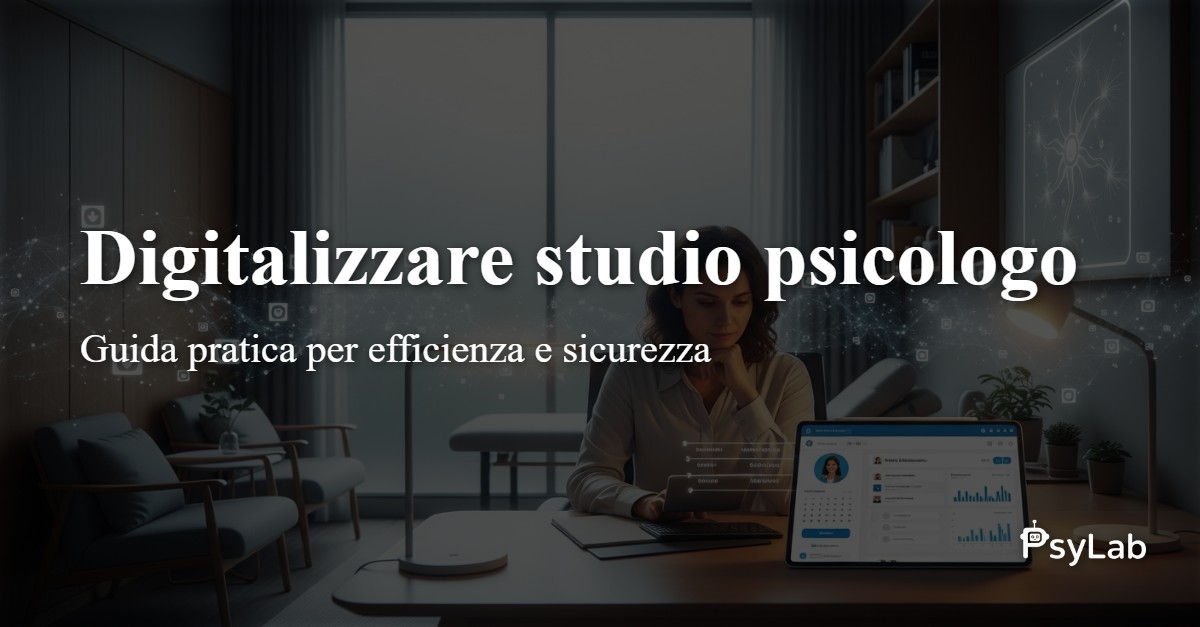 Digitalizzare studio psicologo