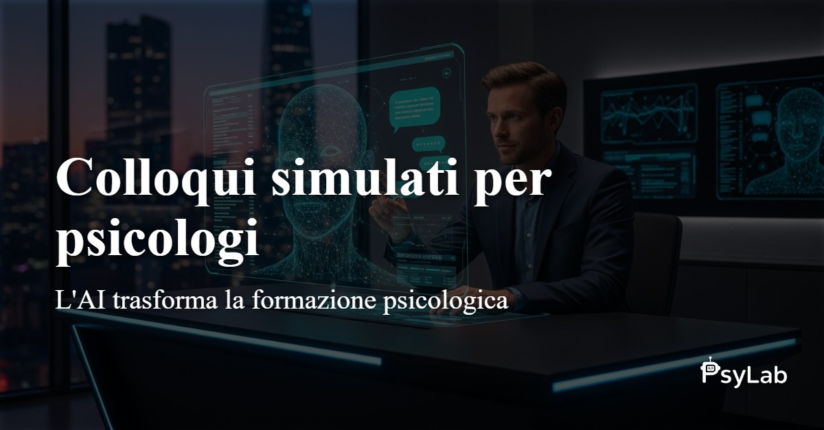 Colloqui simulati per psicologi