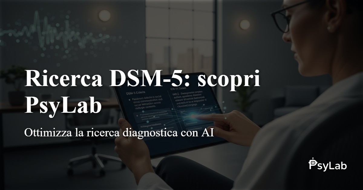 Ricerca DSM-5: scopri PsyLab