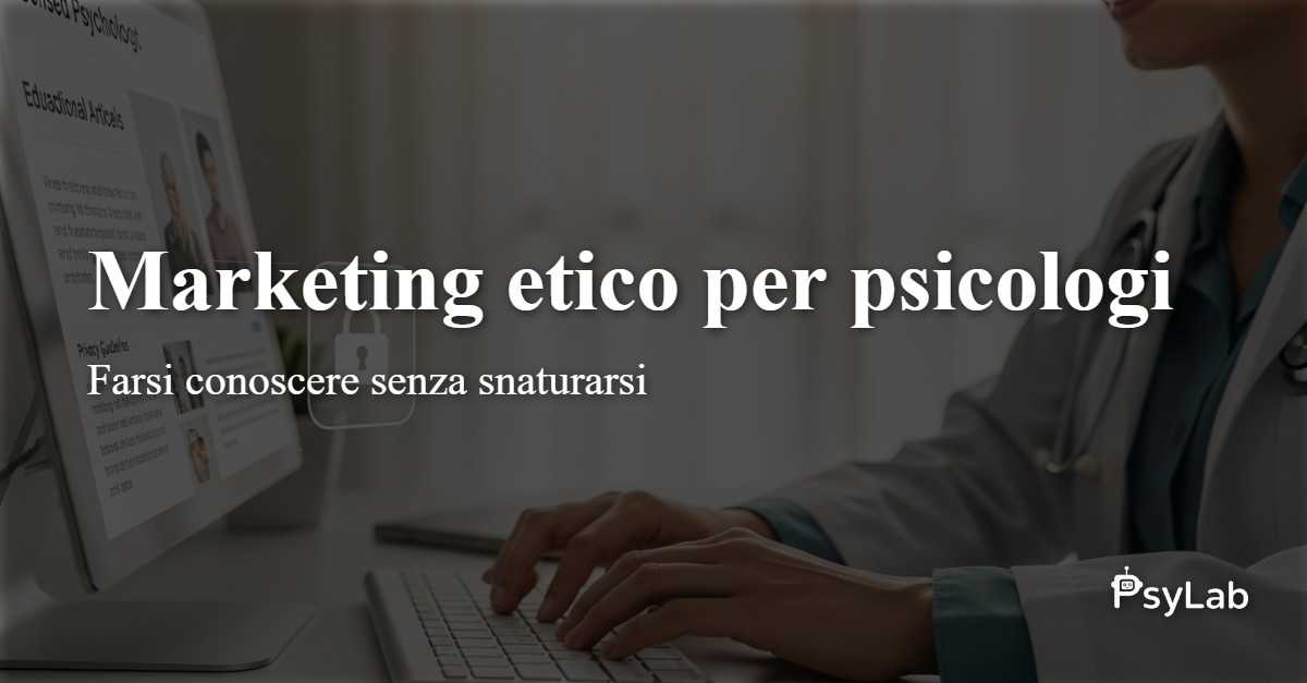 Marketing etico per psicologi