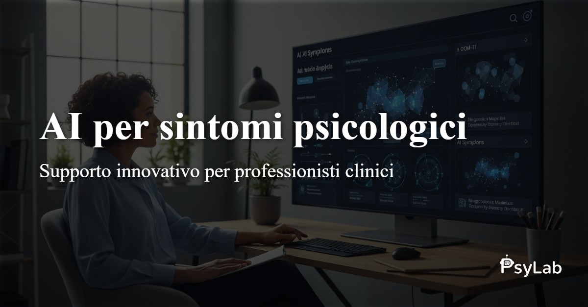 AI per sintomi psicologici